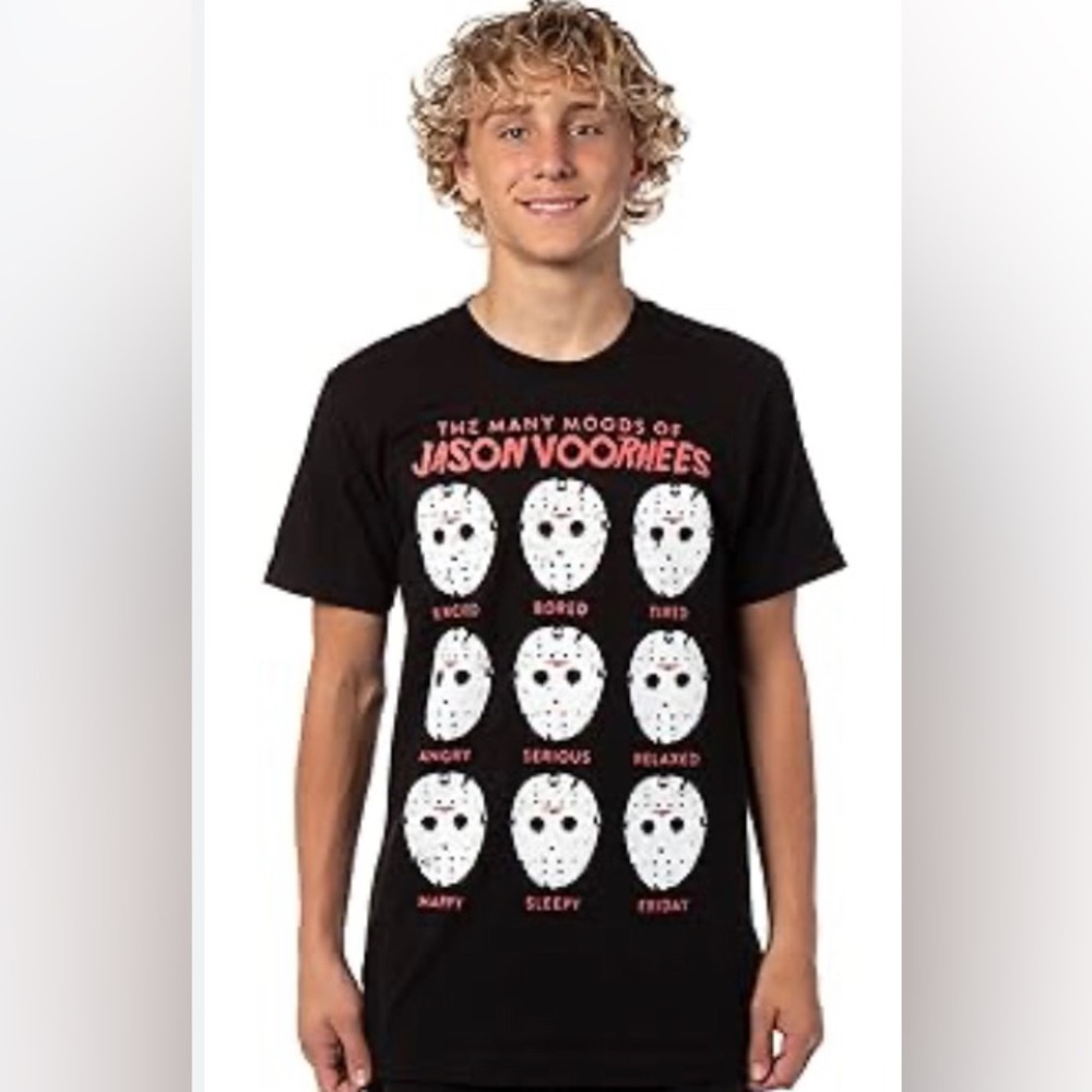 NEW Friday The 13th T-Shirt with Jason Voorhees Design‎